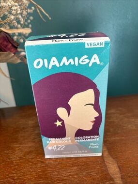 OIAMIGA Permanent Hair Colour - Plum (#4.22)